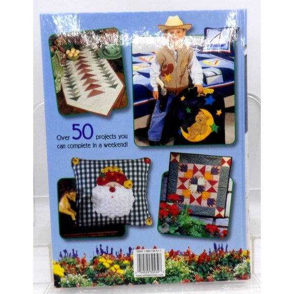 Quilting Pattern Book "Quick Creative Quilting" Jeanne Stauffer & Sandra Hatch - Picture 2 of 8
